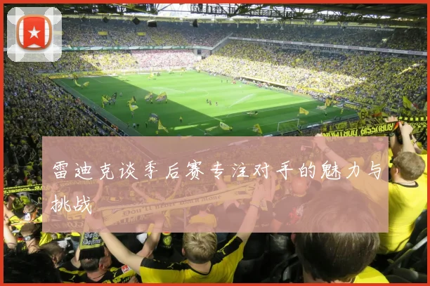 雷迪克谈季后赛专注对手的魅力与挑战